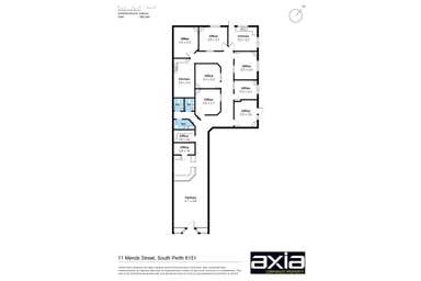 Unit 1, 11 Mends Street South Perth WA 6151 - Floor Plan 1