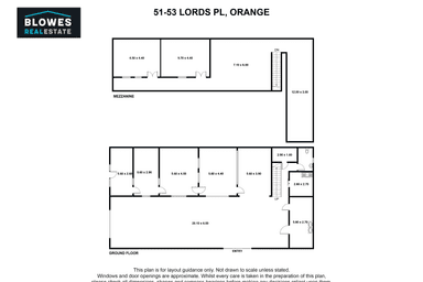 51-53 Lords Pl Orange NSW 2800 - Floor Plan 1