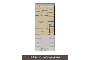 25 Fabio Court Campbellfield VIC 3061 - Floor Plan 1