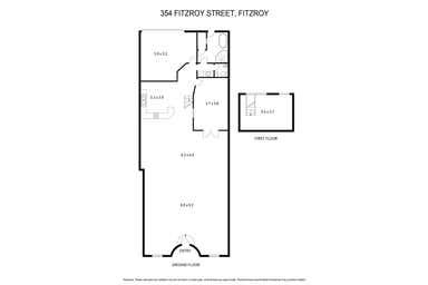 354 Fitzroy Street Fitzroy VIC 3065 - Floor Plan 1