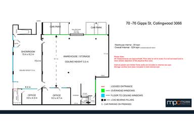 Part Ground Floor, 70-78 Gipps Street Collingwood VIC 3066 - Floor Plan 1