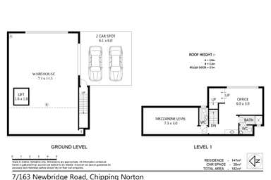 7/163-165 Newbridge Road Chipping Norton NSW 2170 - Floor Plan 1