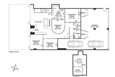 Ground, 396-398 Clarendon Street South Melbourne VIC 3205 - Floor Plan 1