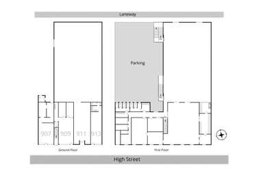 907, 909D, 909-911 & 913 High Street Thornbury VIC 3071 - Floor Plan 1