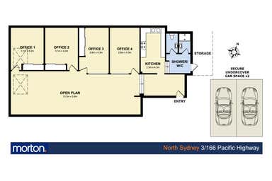 3/166 Pacific Highway North Sydney NSW 2060 - Floor Plan 1