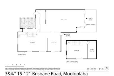 3 & 4, 115-121 Brisbane Road Mooloolaba QLD 4557 - Floor Plan 1