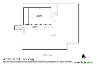 Ground Floor, 4-8 Parker Street Footscray VIC 3011 - Floor Plan 1