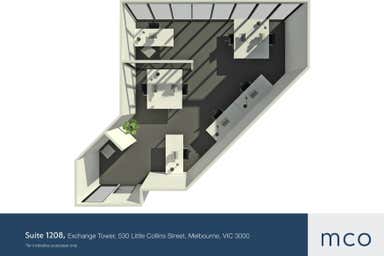 Exchange Tower, Suite 1208, 530 Little Collins Street Melbourne VIC 3000 - Floor Plan 1