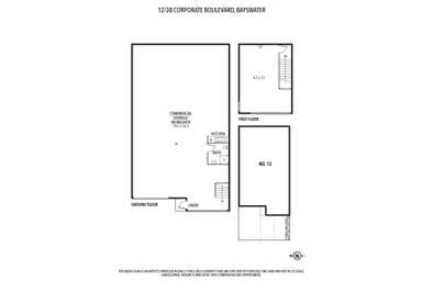 12/38 Corporate Boulevard Bayswater VIC 3153 - Floor Plan 1