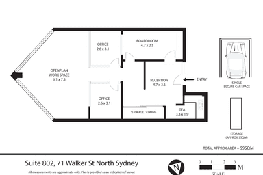 802/71 Walker Street North Sydney NSW 2060 - Floor Plan 1