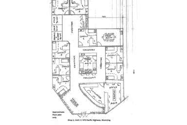 Shop 1, Unit 2, 470 Pacific Highway Wyoming NSW 2250 - Floor Plan 1