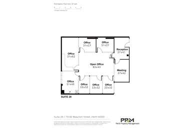 29/74-82 Beaufort Street Perth WA 6000 - Floor Plan 1