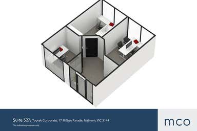 Toorak Corporate, Suite 327, 25 Milton Parade Malvern VIC 3144 - Floor Plan 1