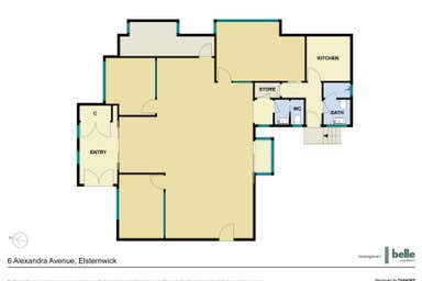 6 Alexandra Avenue Elsternwick VIC 3185 - Floor Plan 1