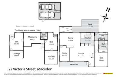 Prime Macedon Location for Home or Business, 22 Victoria Street Macedon VIC 3440 - Floor Plan 1