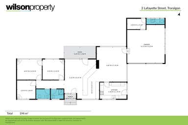 2 Lafayette Street Traralgon VIC 3844 - Floor Plan 1
