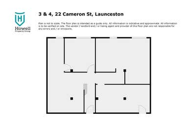 3 & 4, 22 Cameron Street Launceston TAS 7250 - Floor Plan 1
