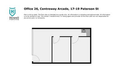 Centreway Arcade, Office 26, 19 Paterson Street Launceston TAS 7250 - Floor Plan 1