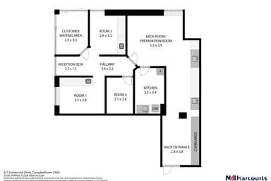 Suite 4, 1 Centennial Drive Campbelltown NSW 2560 - Floor Plan 1