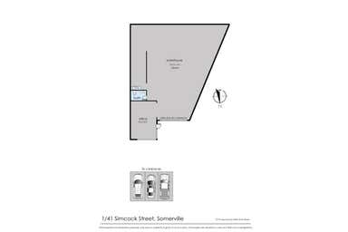 1/41 Simcock Street Somerville VIC 3912 - Floor Plan 1