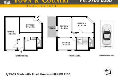 shop 5 53-55 Gladesville Rd Hunters Hill NSW 2110 - Floor Plan 1