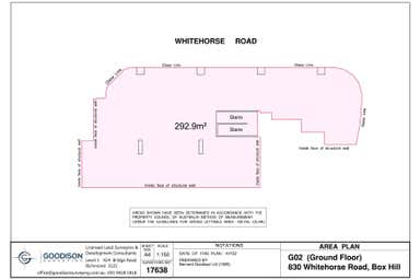 Level Ground & F, 830 Whitehorse Road Box Hill VIC 3128 - Floor Plan 1