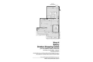 Stratton Park Shopping Centre, Shop 8, 3 Jecks Place Stratton WA 6056 - Floor Plan 1