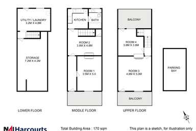 159 Campbell Street Hobart TAS 7000 - Floor Plan 1