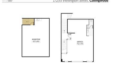 1/255 Wellington Street Collingwood VIC 3066 - Floor Plan 1