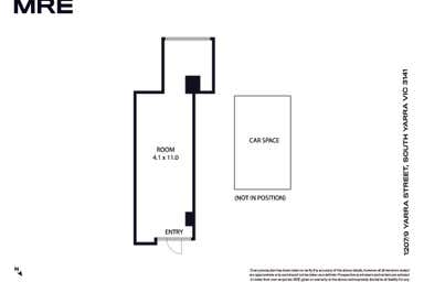 1207/9 Yarra Street South Yarra VIC 3141 - Floor Plan 1