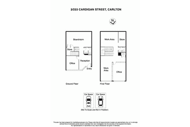 3/233 Cardigan Street Carlton VIC 3053 - Floor Plan 1