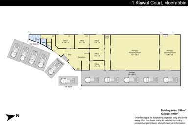 1 Kinwal Court Moorabbin VIC 3189 - Floor Plan 1