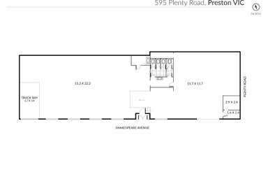 595-597 Plenty Road Preston VIC 3072 - Floor Plan 1