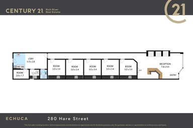 280 Hare Street Echuca VIC 3564 - Floor Plan 1