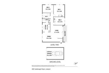 80 Castlereagh Street Liverpool NSW 2170 - Floor Plan 1