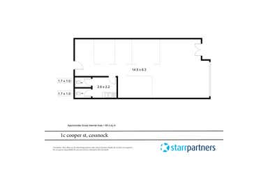 1c Cooper Street Cessnock NSW 2325 - Floor Plan 1