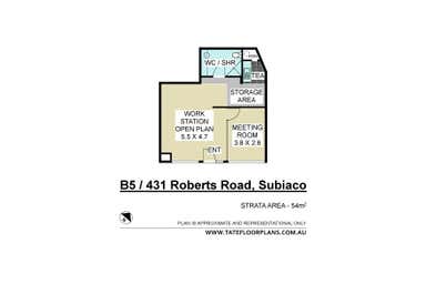 Grd Fl, B5, 431-435 Roberts Road Subiaco WA 6008 - Floor Plan 1