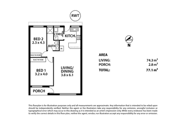 1-8, 11 Allen Street Meningie SA 5264 - Floor Plan 1