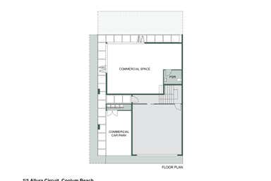 1/1 Allura Circuit Coolum Beach QLD 4573 - Floor Plan 1