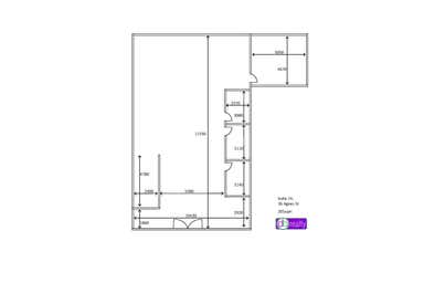 Suite 14 , 36  Agnes Street Fortitude Valley QLD 4006 - Floor Plan 1