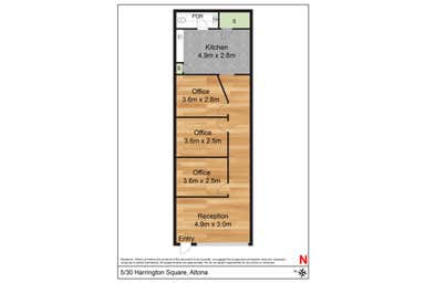 5/30 Harrington Square Altona VIC 3018 - Floor Plan 1