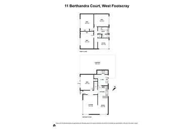 11 Berthandra Court West Footscray VIC 3012 - Floor Plan 1