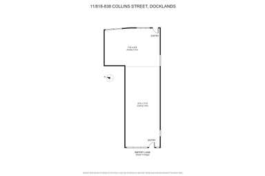 11/818- 838 Collins Street Docklands VIC 3008 - Floor Plan 1