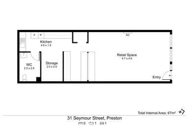 31 Seymour Street Preston VIC 3072 - Floor Plan 1