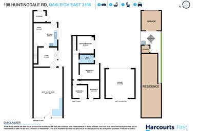 198  Huntingdale Road Oakleigh East VIC 3166 - Floor Plan 1