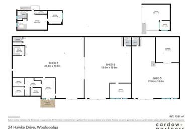 Shed 5, 6 & 7 24 Hawke Drive Woolgoolga NSW 2456 - Floor Plan 1
