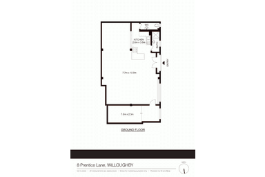 8 Prentice Lane Willoughby NSW 2068 - Floor Plan 1