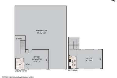 19/61 Wattle Road Maidstone VIC 3012 - Floor Plan 1