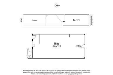 121 Burgundy Street Heidelberg VIC 3084 - Floor Plan 1