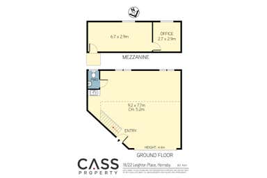 18/22 Leighton Pl, Hornsby, 18/22 Leighton Place Hornsby NSW 2077 - Floor Plan 1